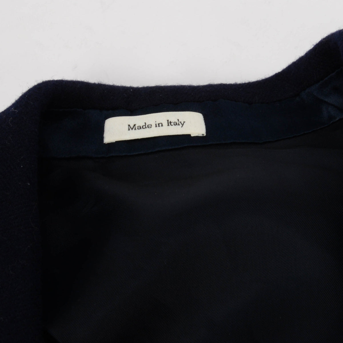 Alexander McQueen Navy Hybrid Denim Jacket 52