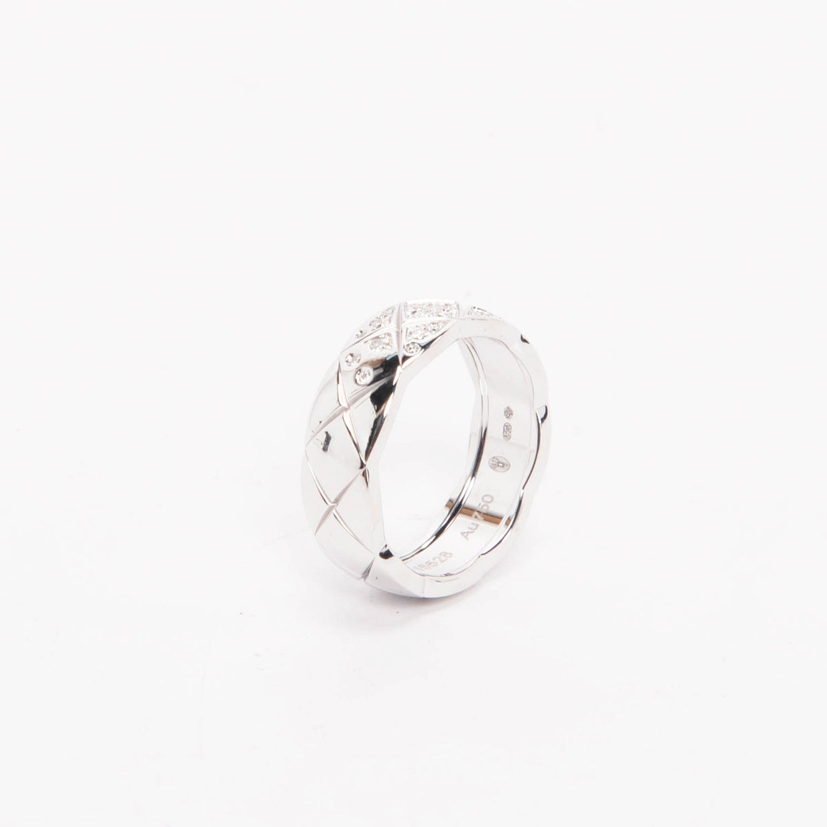 Chanel White Gold & Diamonds Coco Crush Ring