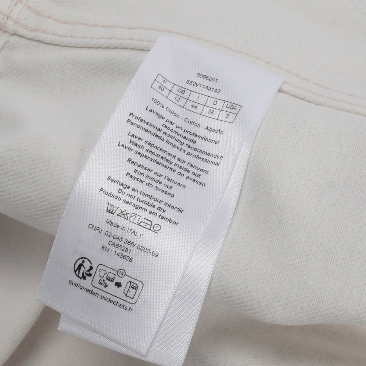 Dior Pink Denim Astral Flowers Jacket FR 40