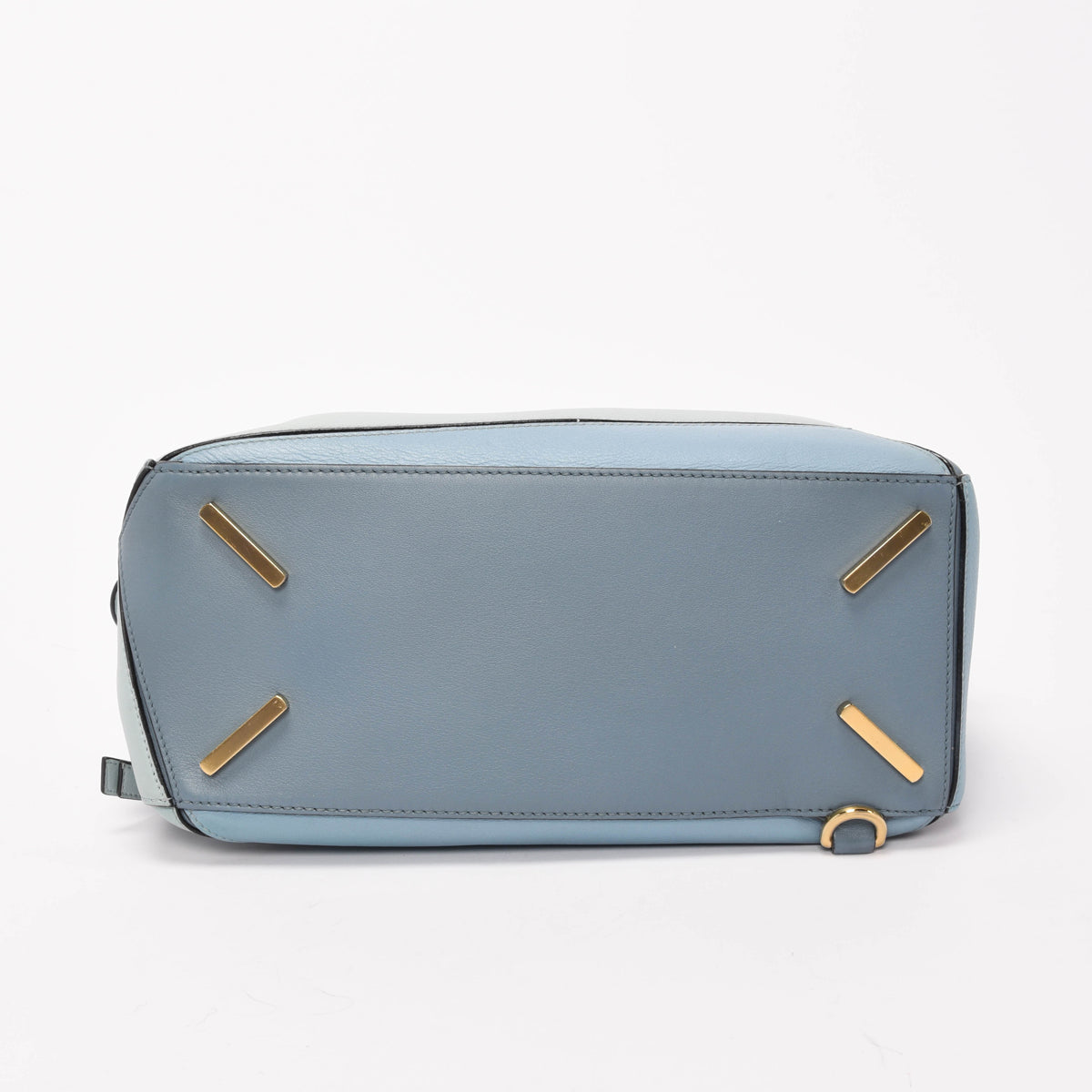 Loewe Blue Tri-Colour Calfskin Medium Puzzle Bag
