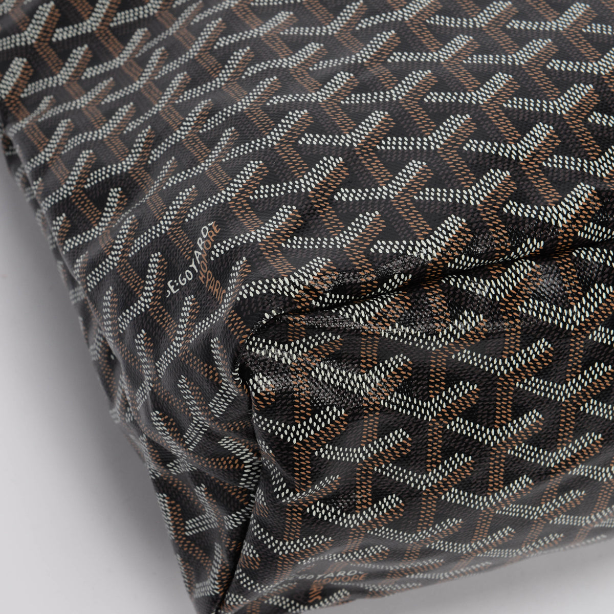 Goyard Black Goyardine Boheme Hobo