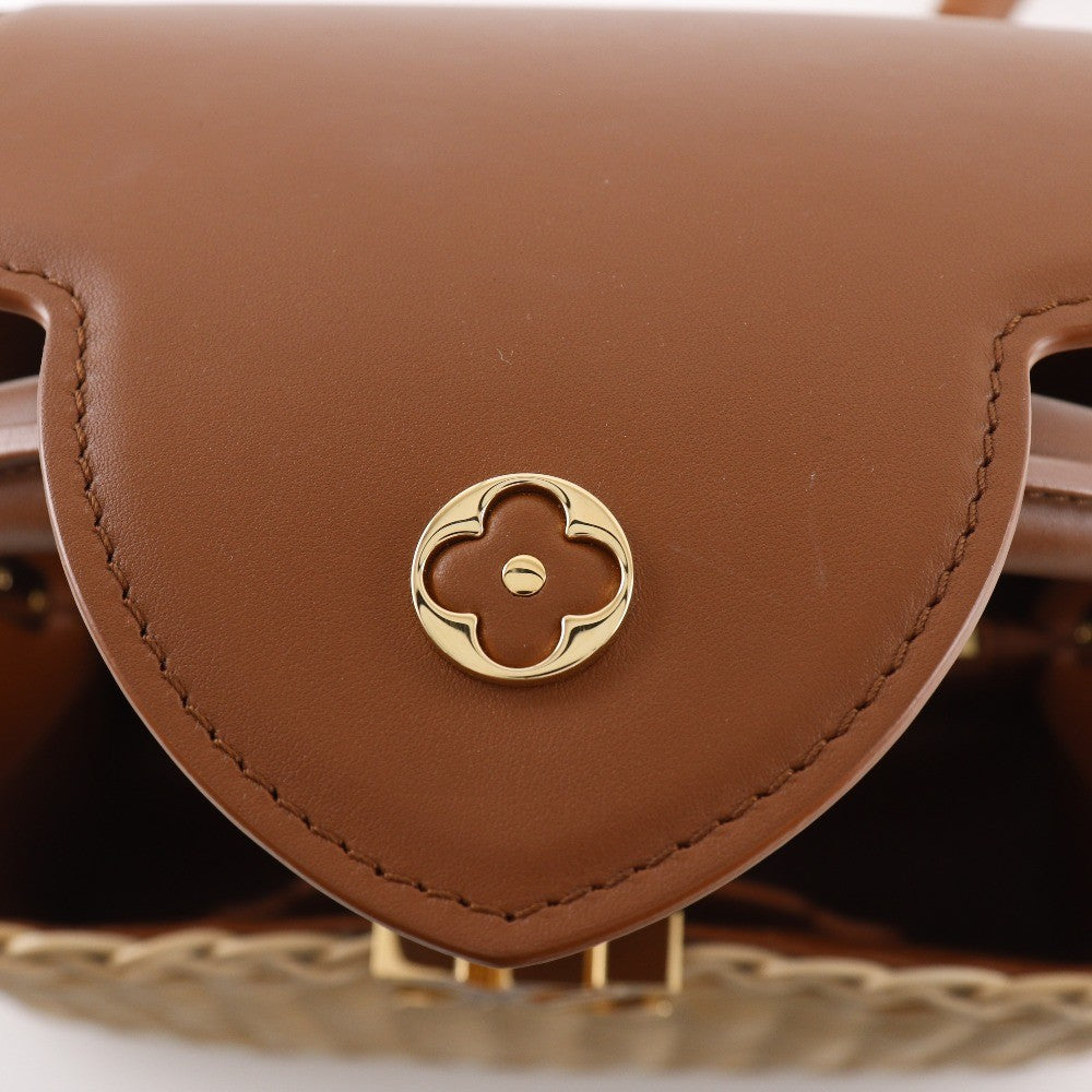 Louis Vuitton Brown Wicker Capucines BB