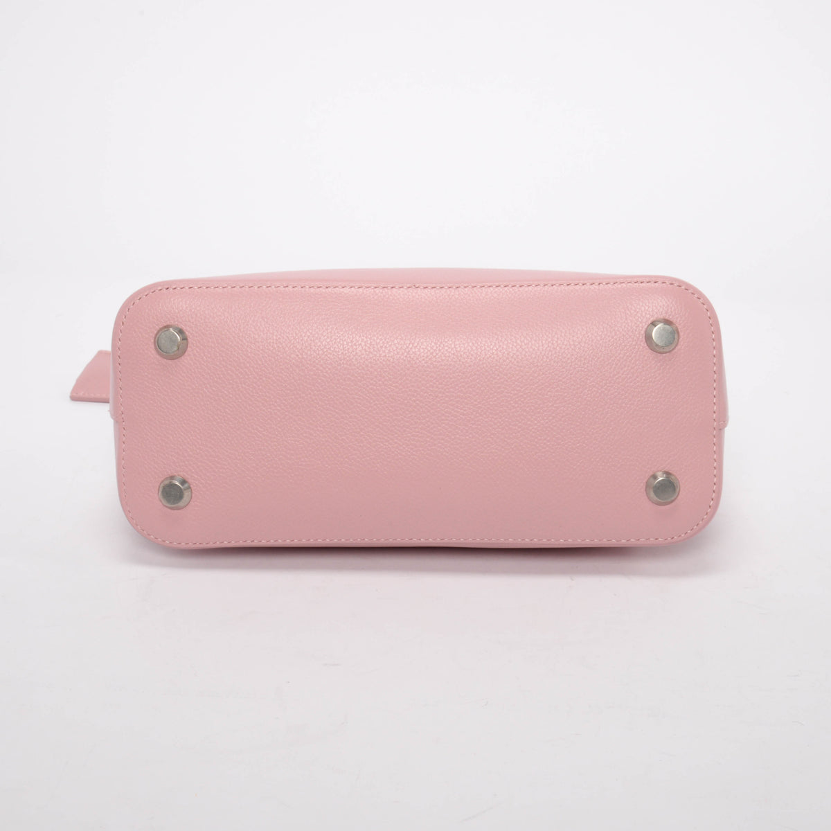Balenciaga Pale Pink Grained Calfskin Small Ville Bag