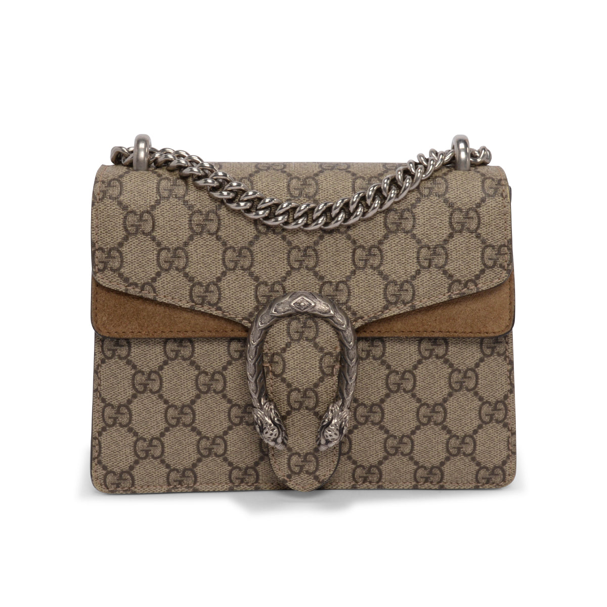 Gucci Beige GG Supreme Mini Dionysus Bag