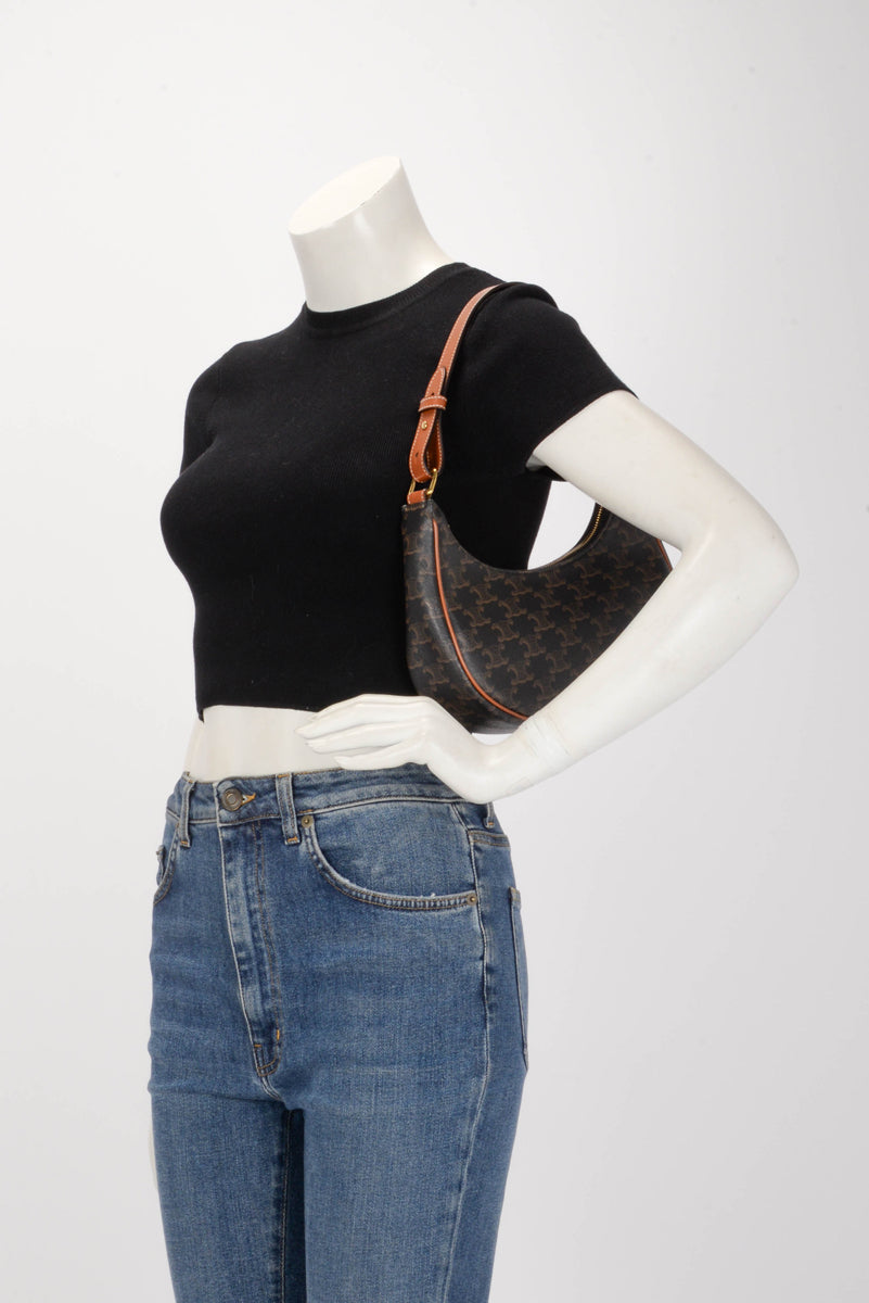 Celine Tan Triomphe Canvas Ava Bag