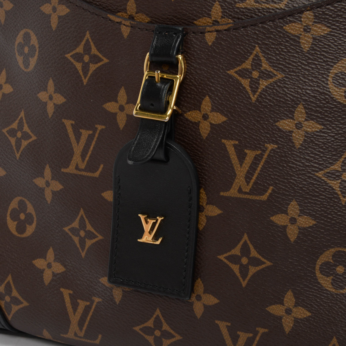 Louis Vuitton Black Monogram Canvas Odeon PM Bag