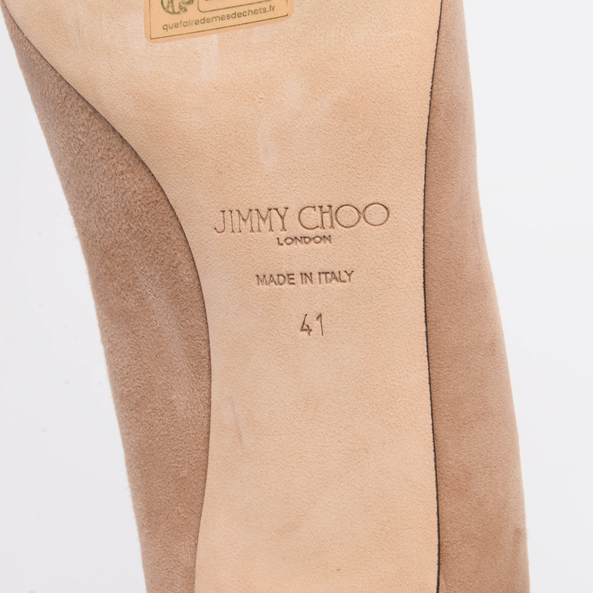 Jimmy Choo Ballet Pink Suede Love 65 Pumps 41