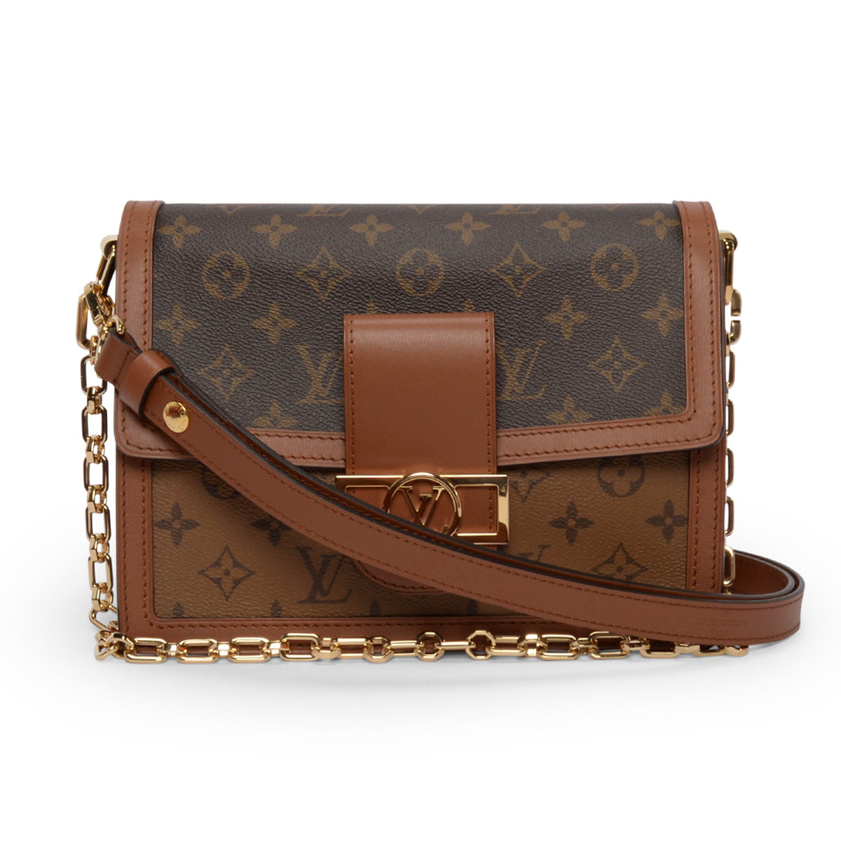 Louis Vuitton Reverse Monogram Dauphine MM Bag