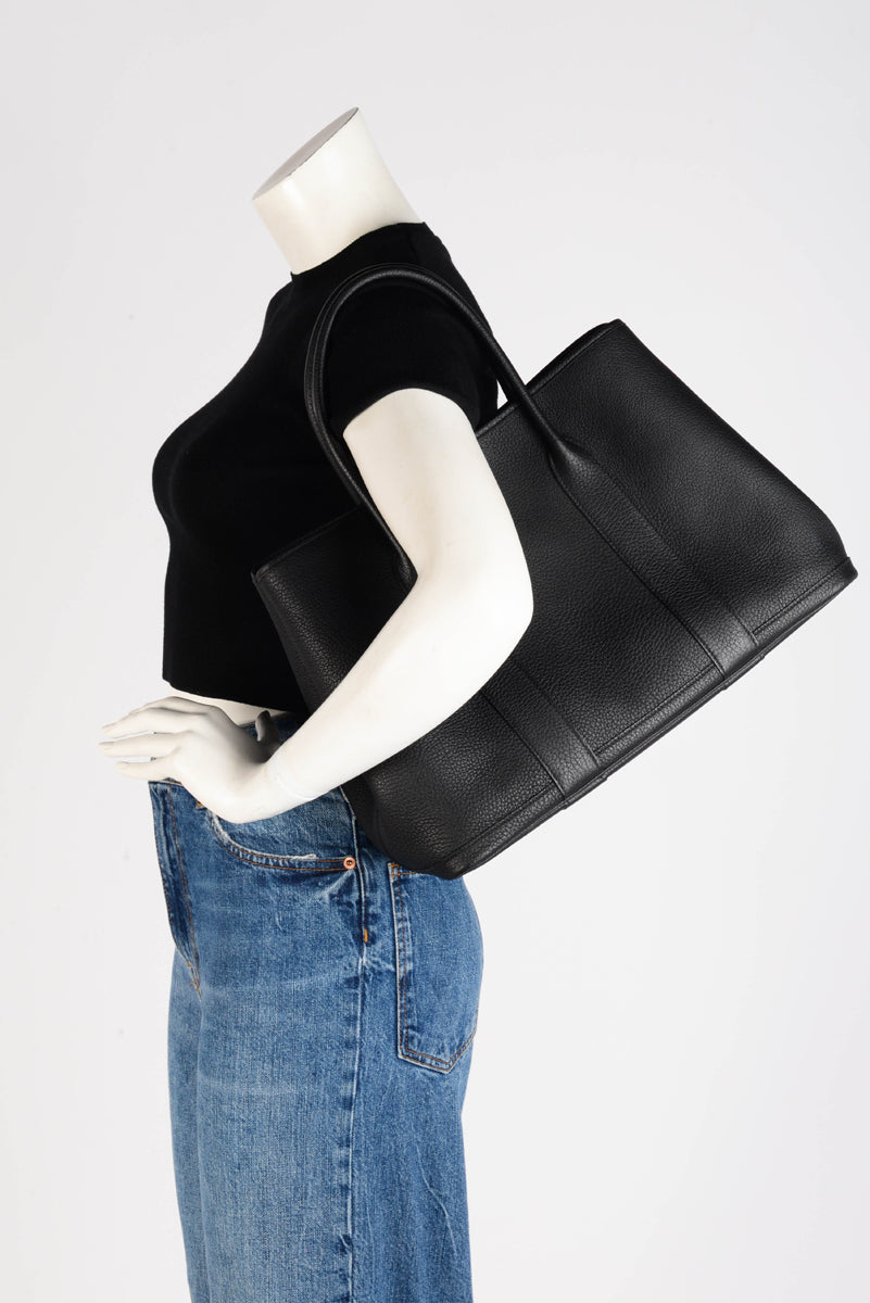 Hermes Black Negonda Garden Party 36 Tote