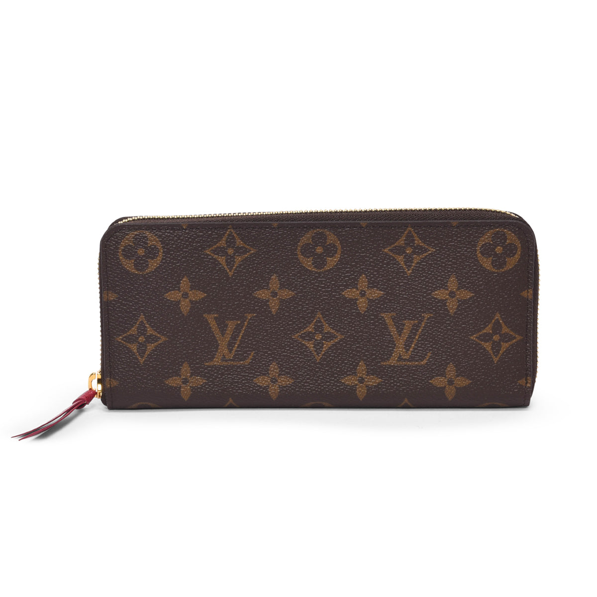 Louis Vuitton Fuchsia Monogram Canvas Clemence Wallet