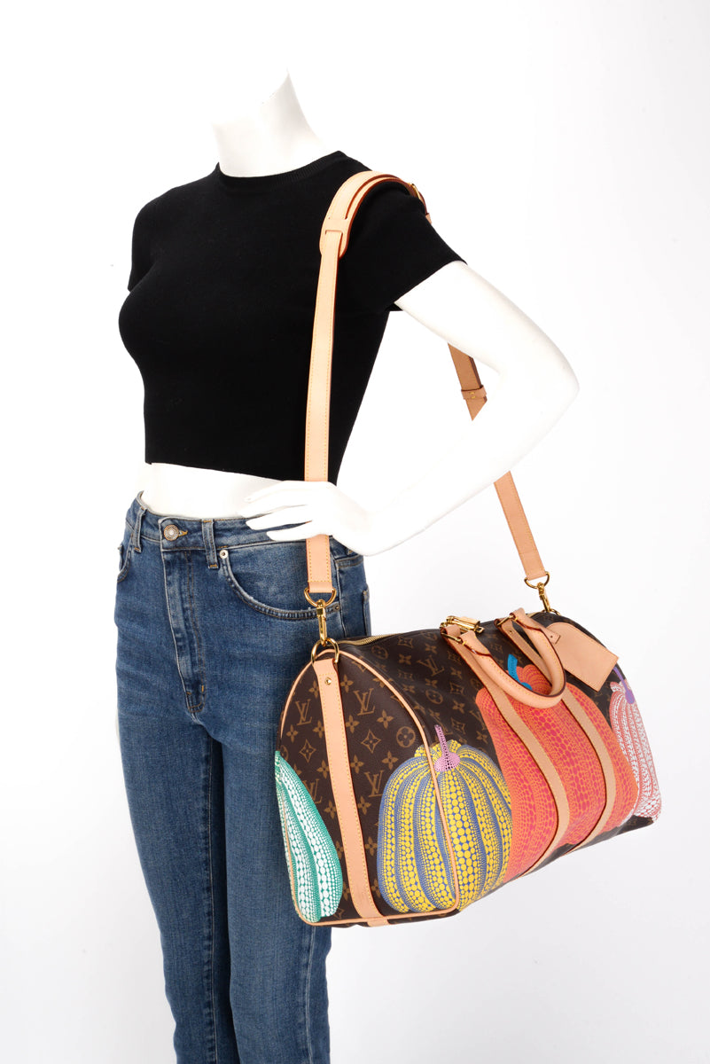 Louis Vuitton Monogram Pumpkins Keepall Bandouliere 45