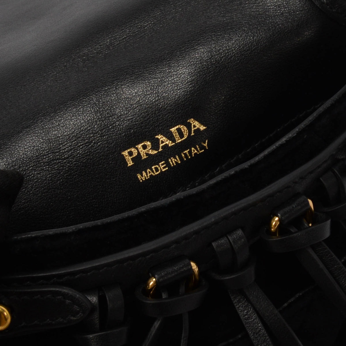 Prada Black Quilted Velvet Velluto Impuntu Corsaire Bag