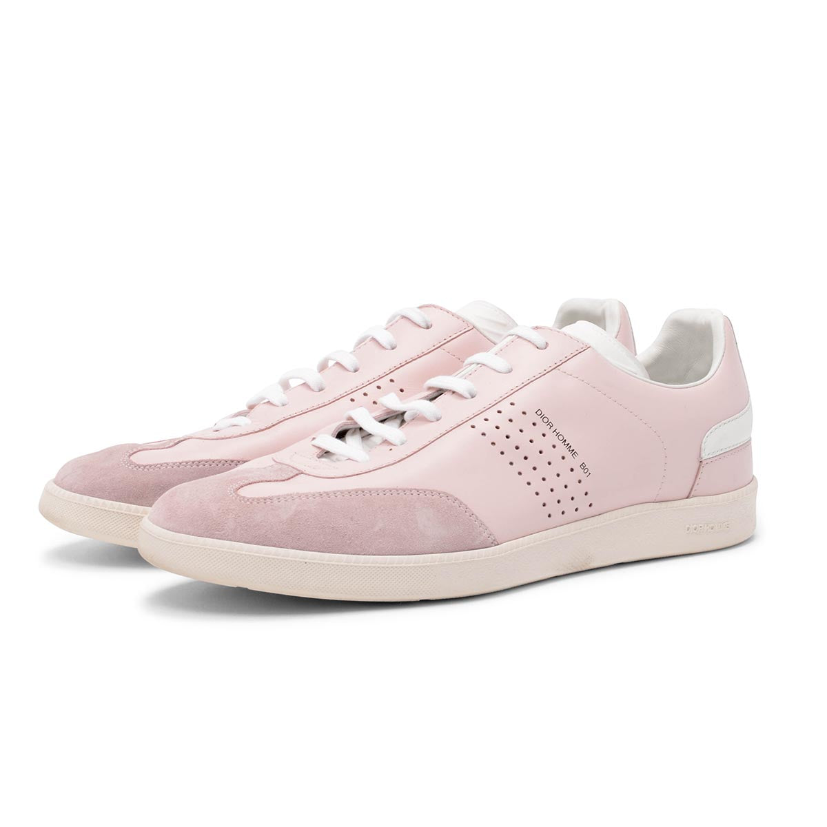 Dior Homme Pink Calfskin B01 Sneakers 42