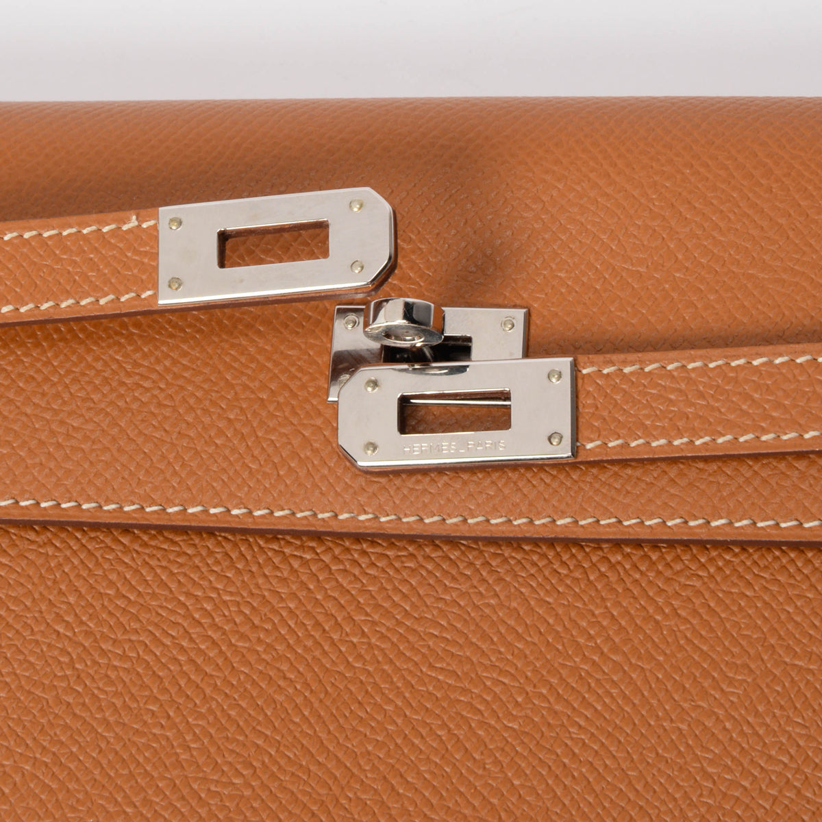 Hermes Gold Epsom Kelly Classic Wallet