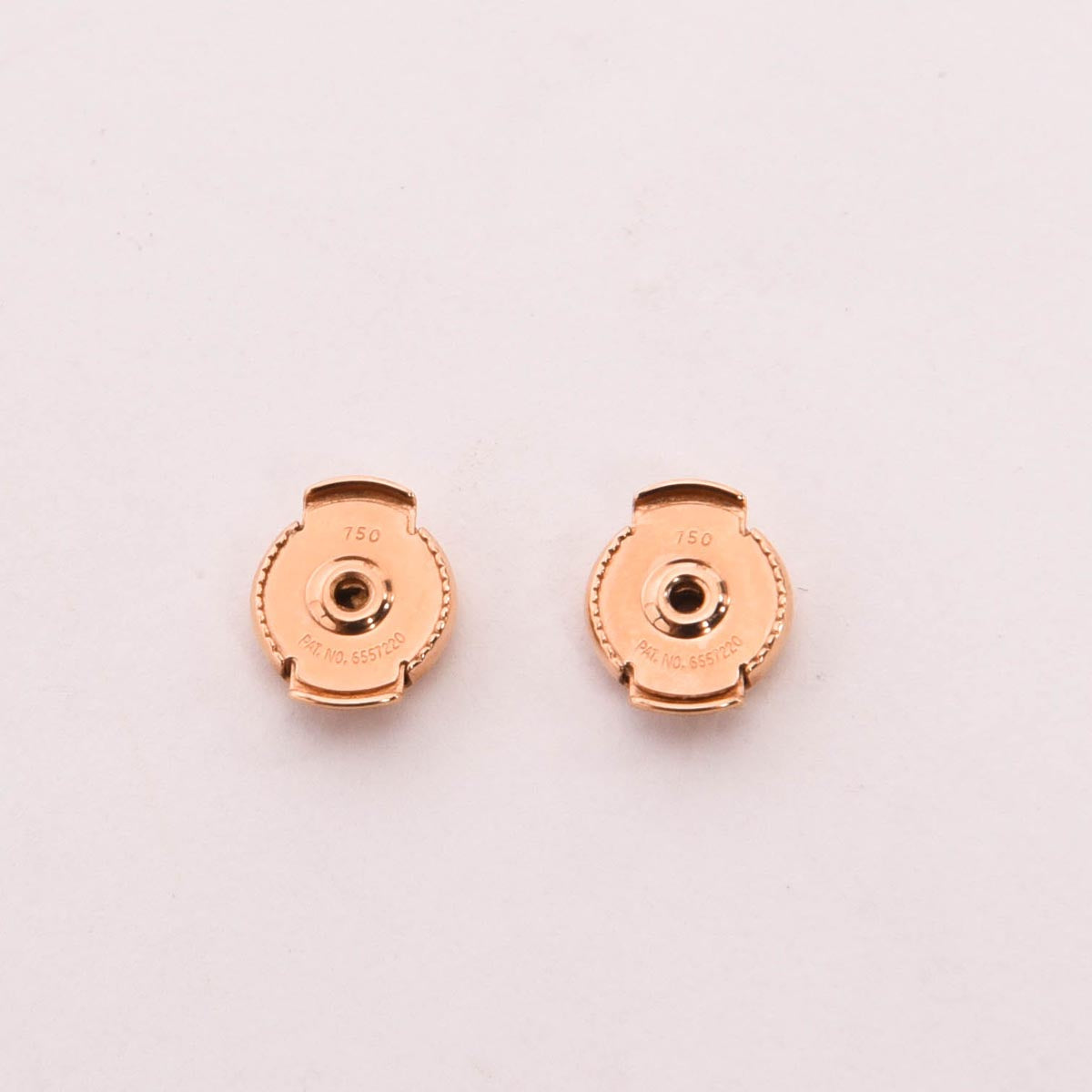 Hermes 18k Rose Gold Very Small Model Farandole Earrings