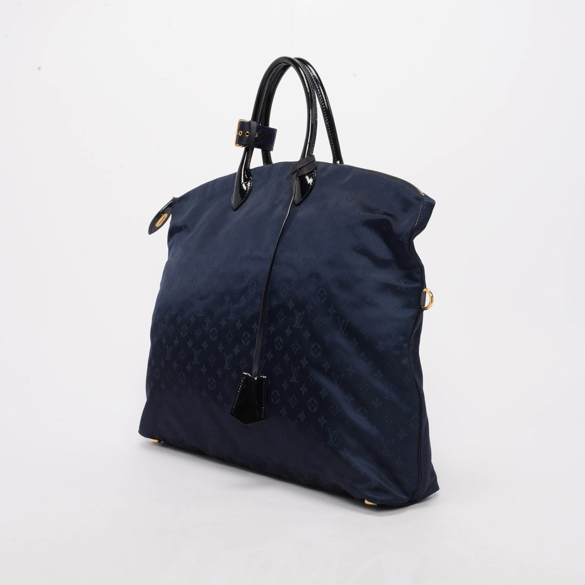 Louis Vuitton Navy Monogram Desire Vertical Lockit GM Tote