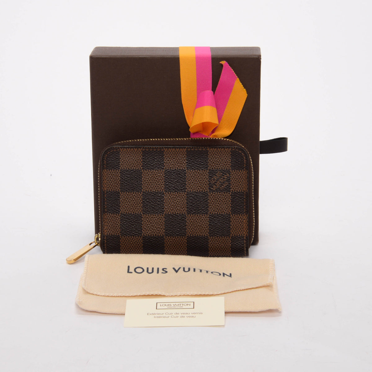 Louis Vuitton Damier Ebene Zippy Coin Purse