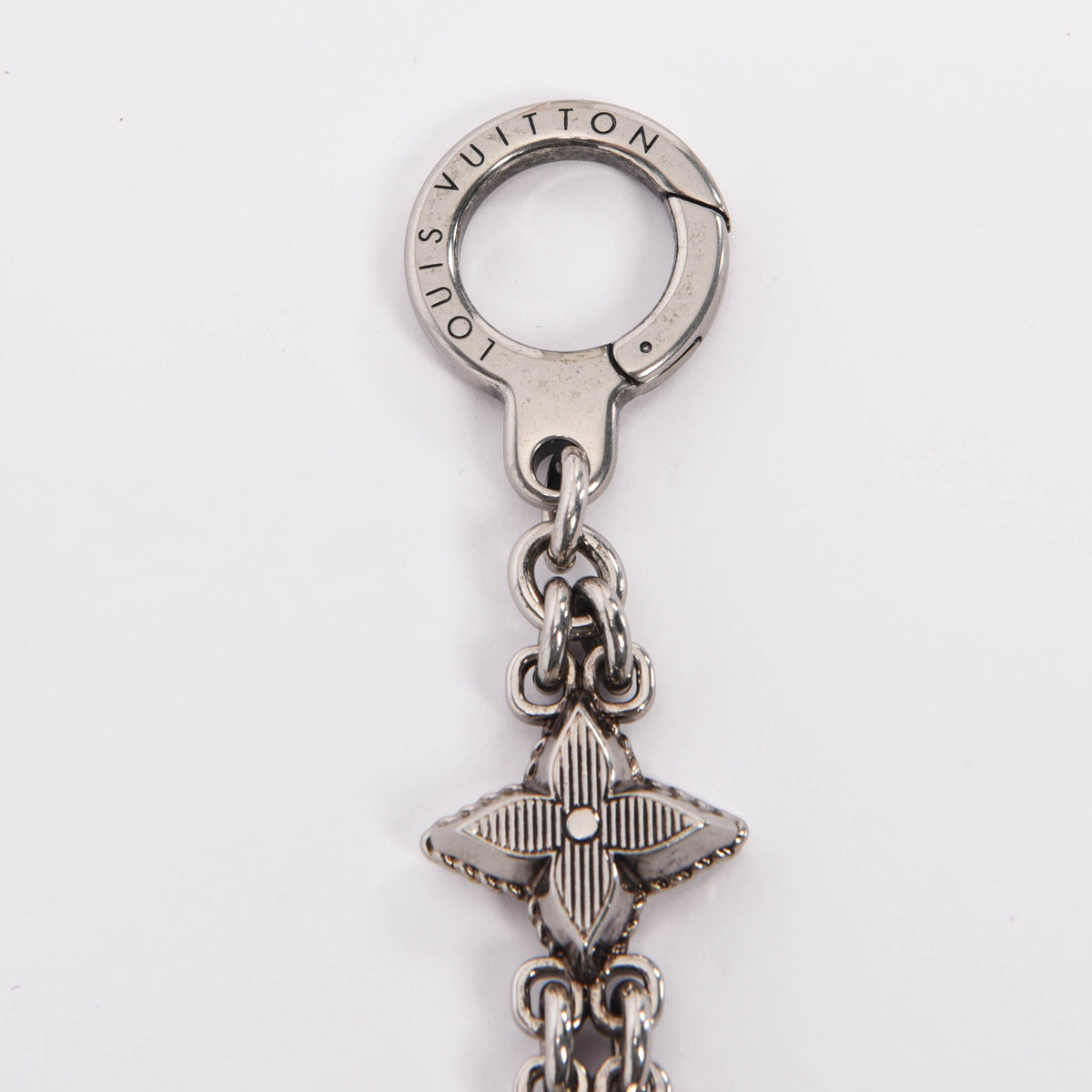 Louis Vuitton Aged Silver Western Bag Charm