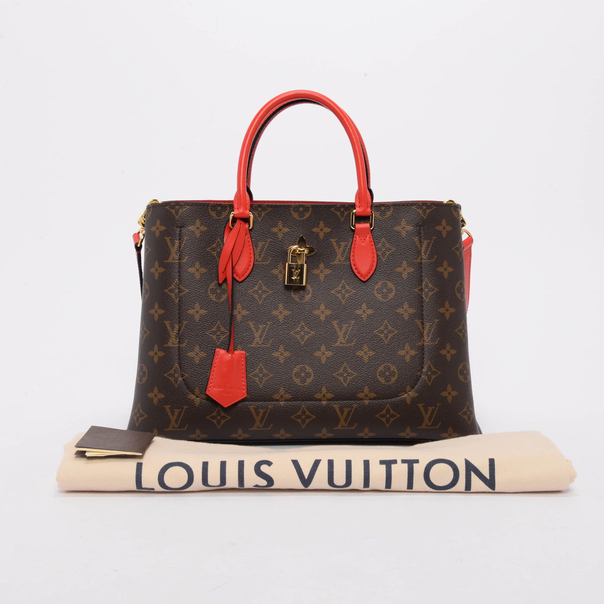 Louis Vuitton Coquelicot Monogram Flower Tote