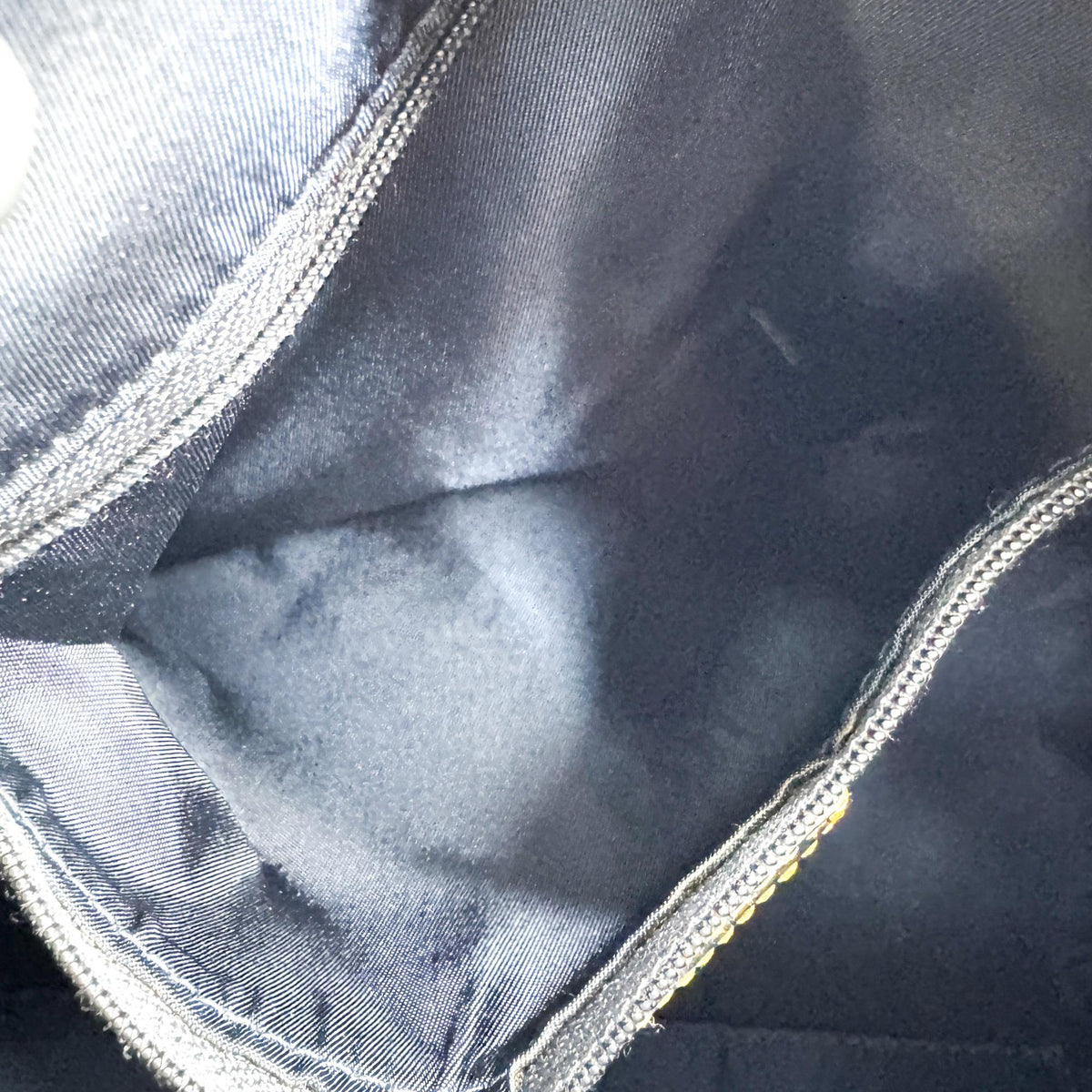 Dior Vintage Blue Diorissimo Canvas Trotter Small Boston Bag