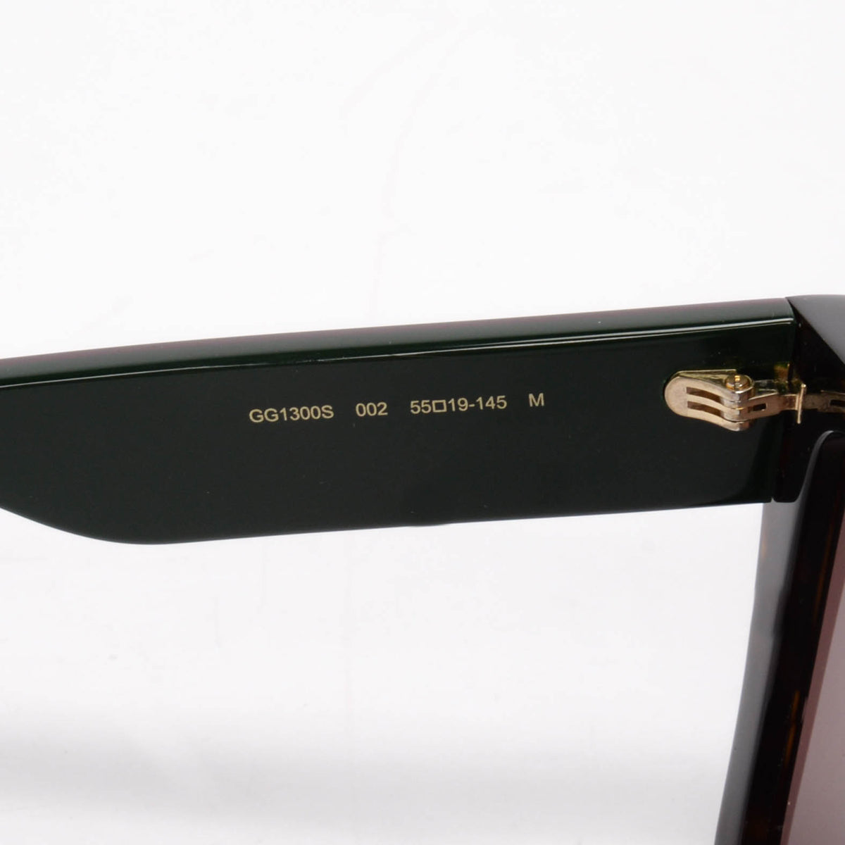 Gucci Tortoise GG Web Butterfly Sunglasses