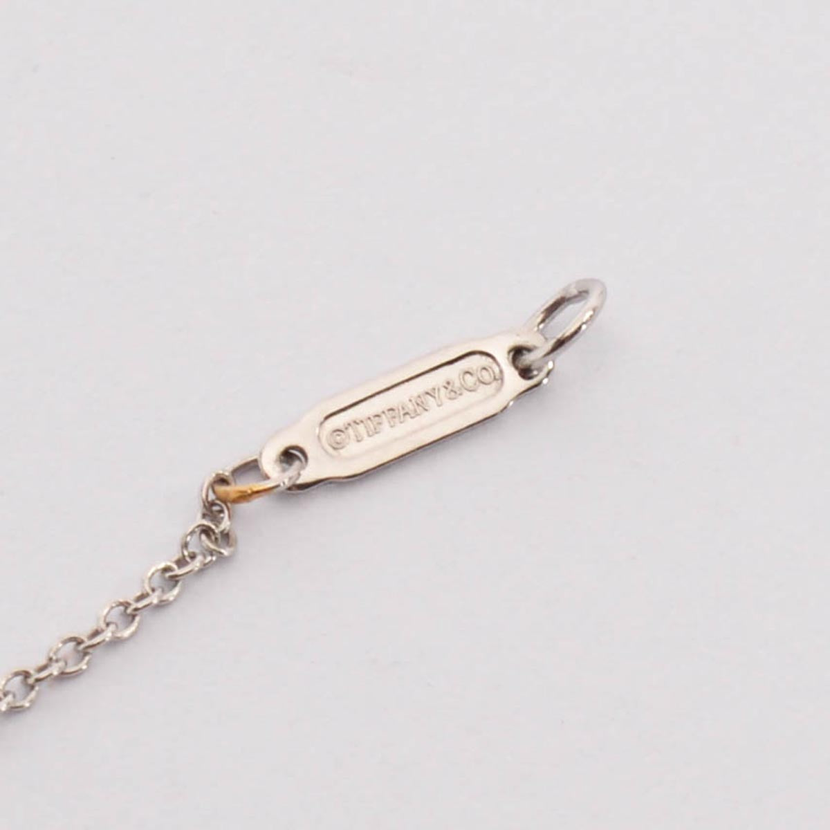 Tiffany & Co Platinum & Diamond Large Heart Pendant Necklace