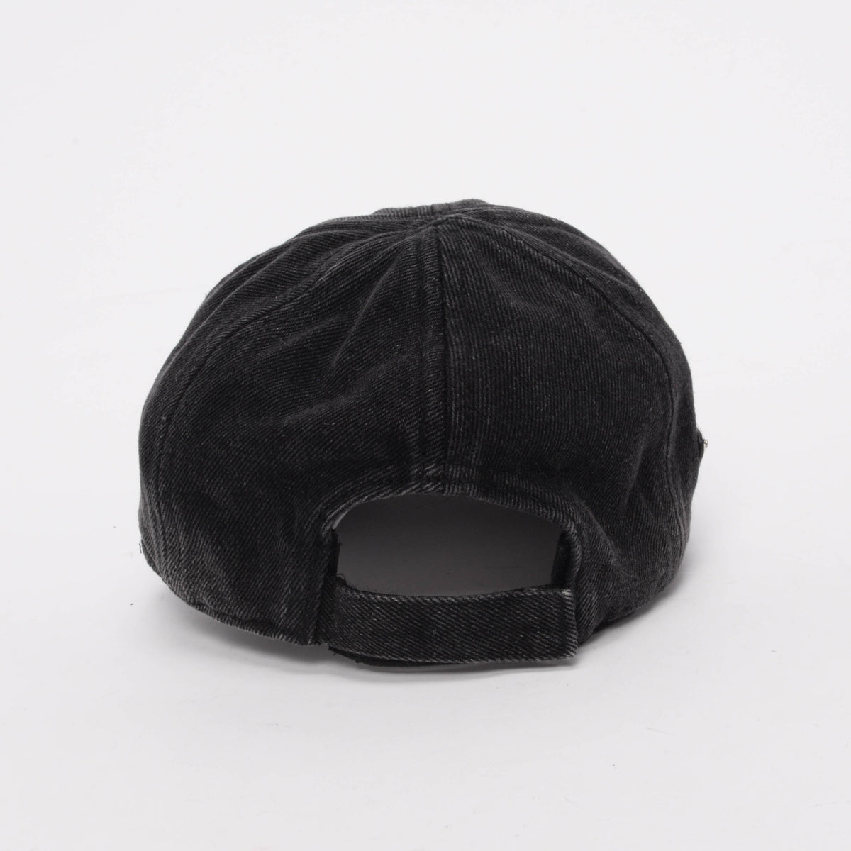 Prada Black Denim Baseball Cap