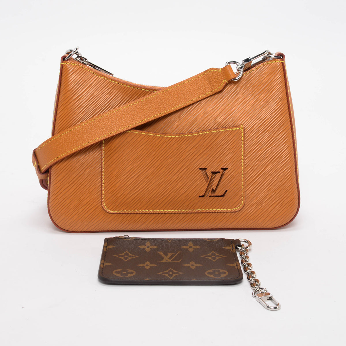 Louis Vuitton Gold Miel Epi Leather Marelle Shoulder Bag