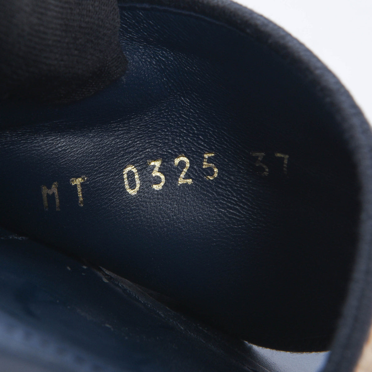 Dior Dark Navy Embroidered Canvas DWay Platform Slides 37