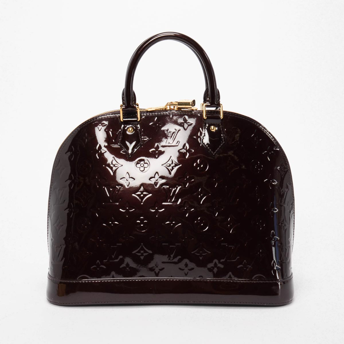 Louis Vuitton Amarante Vernis Alma MM