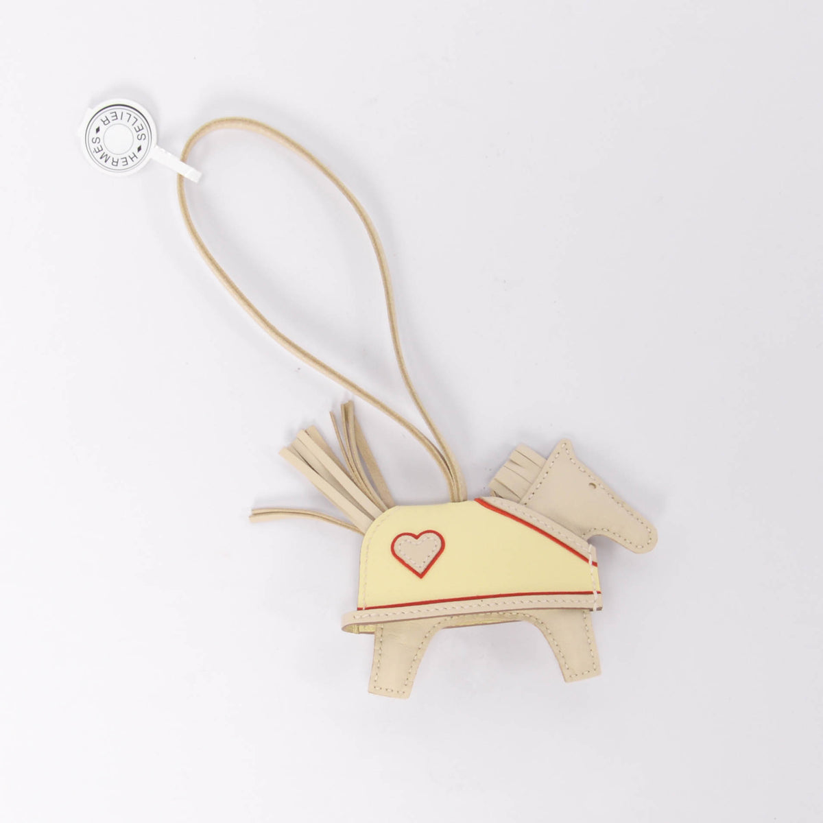 Hermes Craie Milo Lambskin Rodeo Robeo Coeur PM