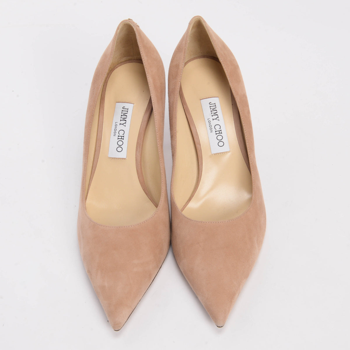 Jimmy Choo Ballet Pink Suede Love 65 Pumps 41