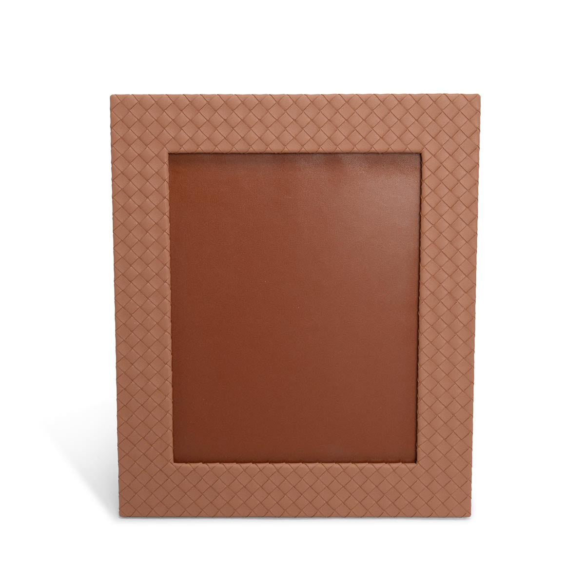 Bottega Veneta Camel Intrecciato Photo Frame