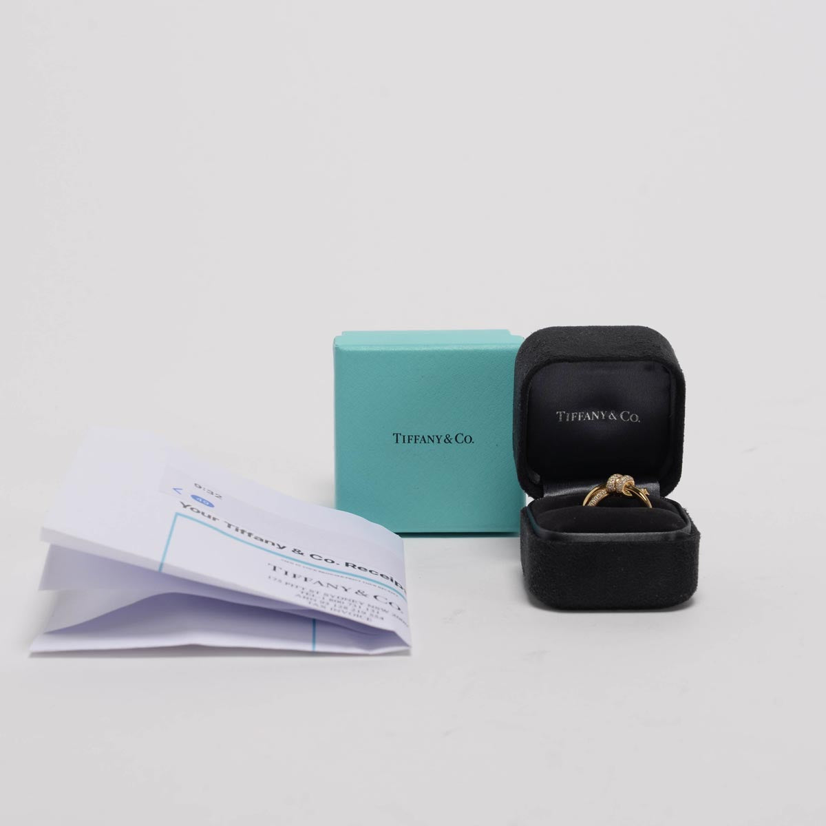 Tiffany &Co ring box shops for double rings