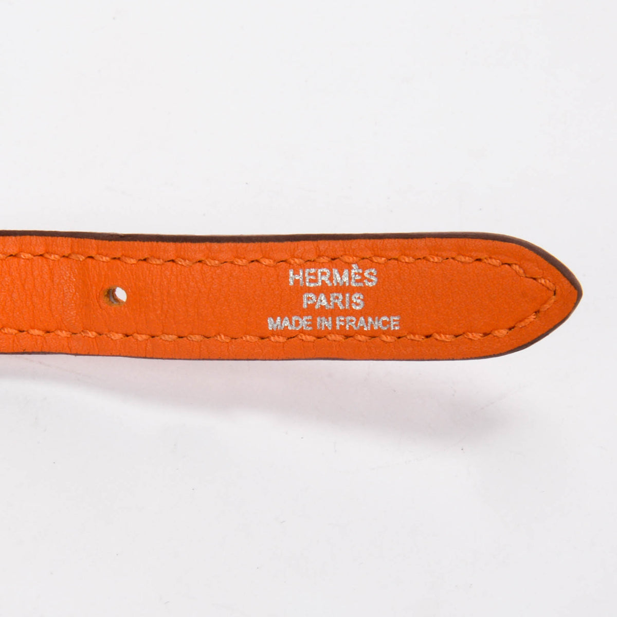 Hermes Orange Swift Mini Halzan 22