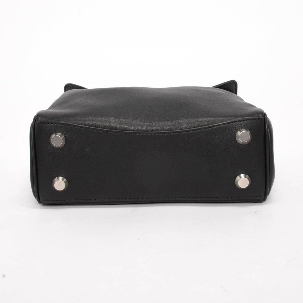 Balenciaga Black Calfskin Mini Rodeo Bag
