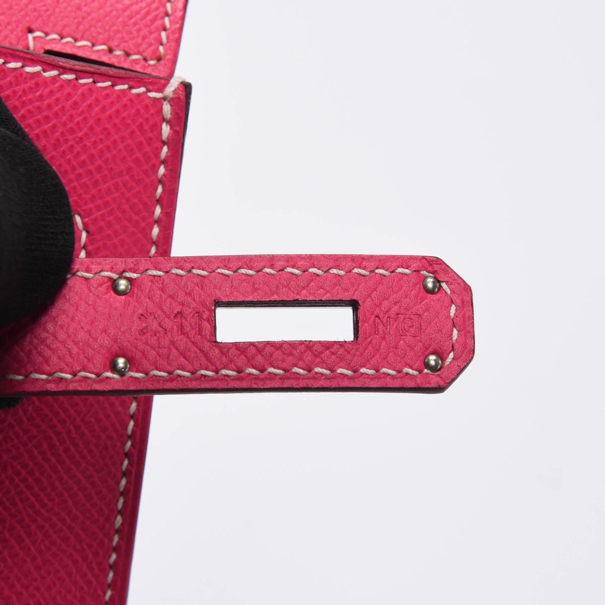 Hermes Rose Tyrien Epsom Sellier Kelly 32 PHW