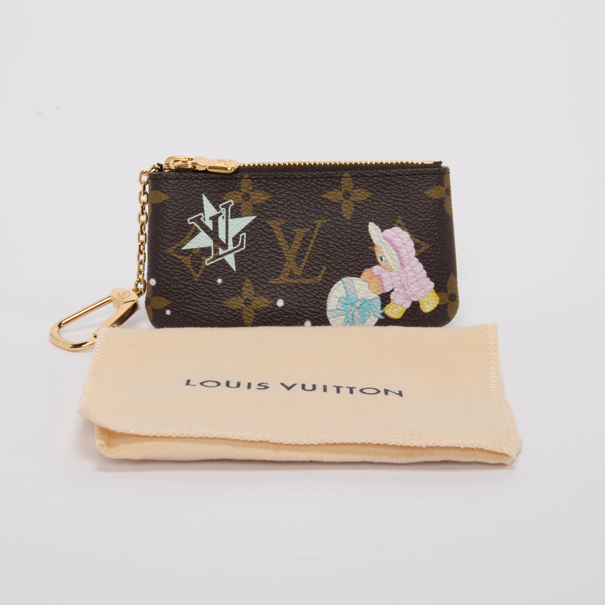 Louis Vuitton Monogram Vivienne Snow Show Key Case