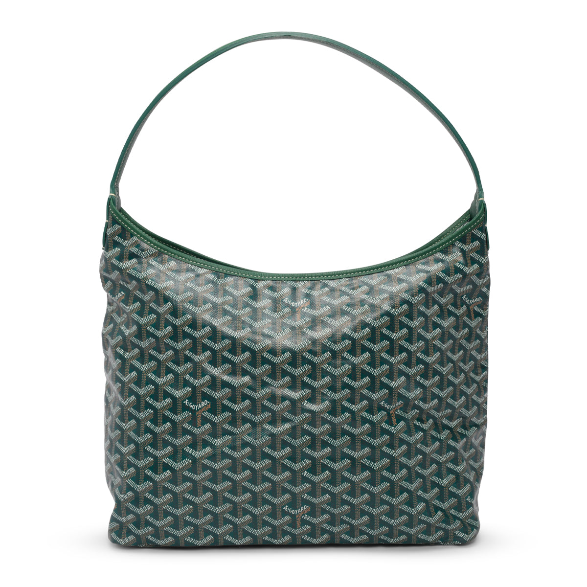 Goyard Green Goyardine Boheme Hobo
