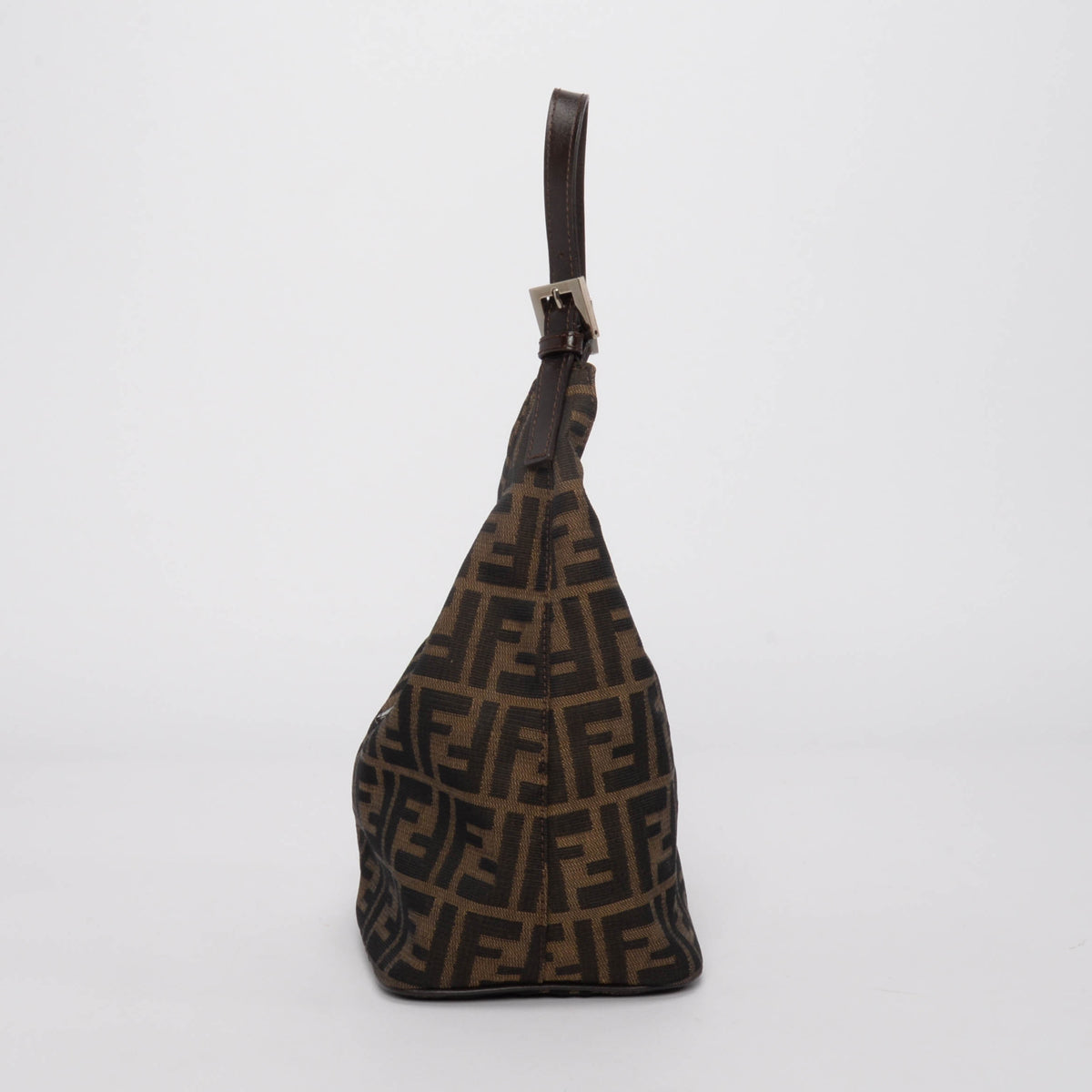 Fendi Tobacco Zucca Hobo Bag