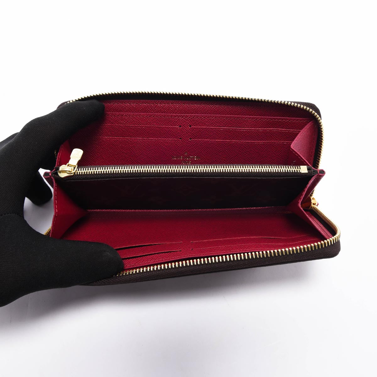 Louis Vuitton Fuchsia Monogram Canvas Clemence Wallet