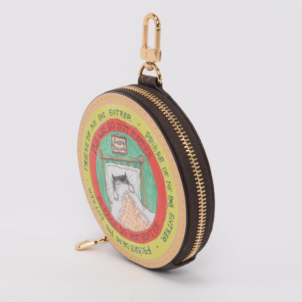 Louis Vuitton x Grace Coddington Monogram Slippy Coin Purse