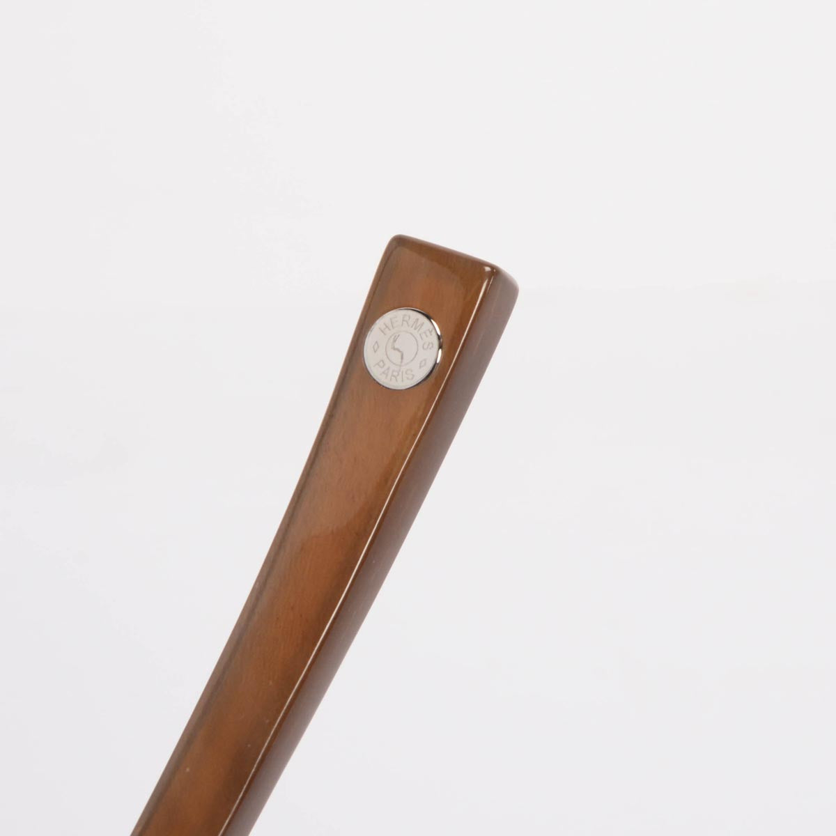 Hermes Sunset Buffalo Horn Lacquer Hair Pin