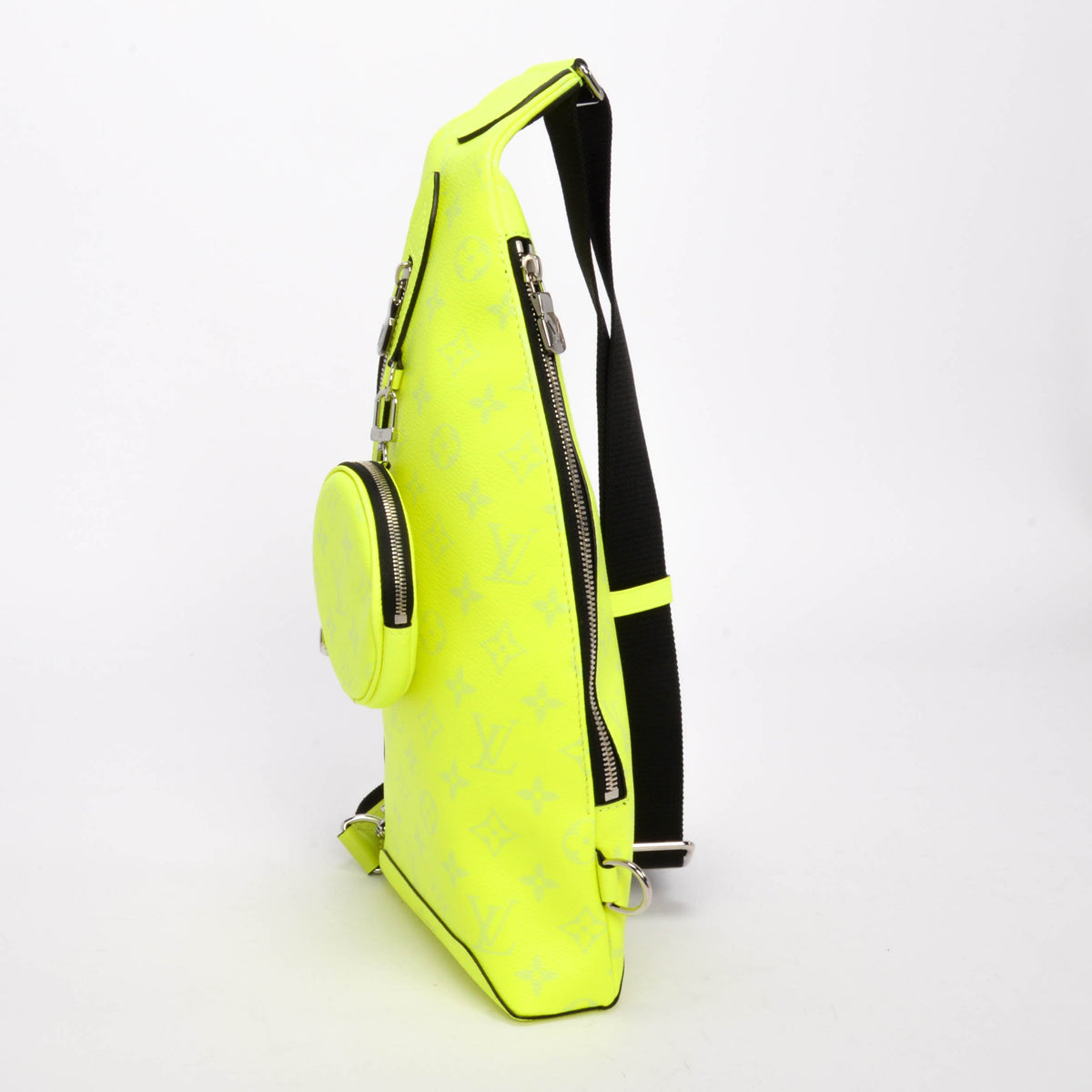 Louis Vuitton Neon Yellow Taigarama Duo Slingbag