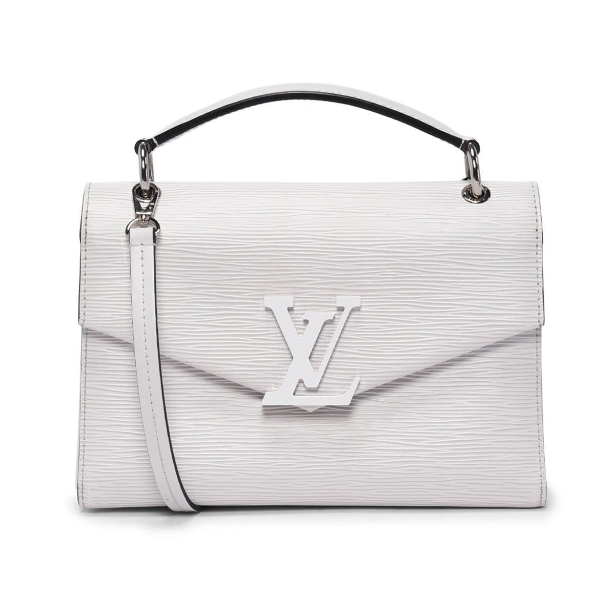 Louis Vuitton White Epi Leather Pochette Grenelle