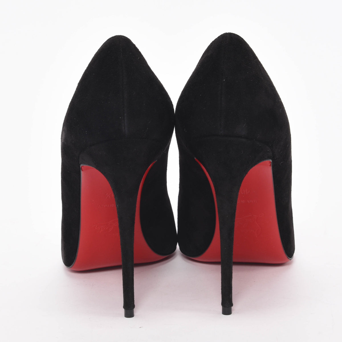 Christian Louboutin Black Suede Kate Pumps 40.5