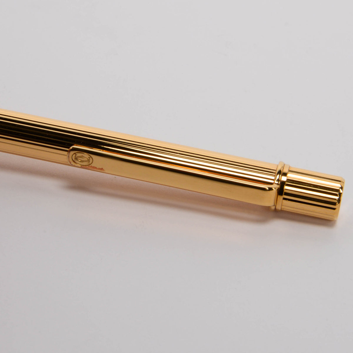 Cartier Gold Plated Stylo Bille Must ll Pen