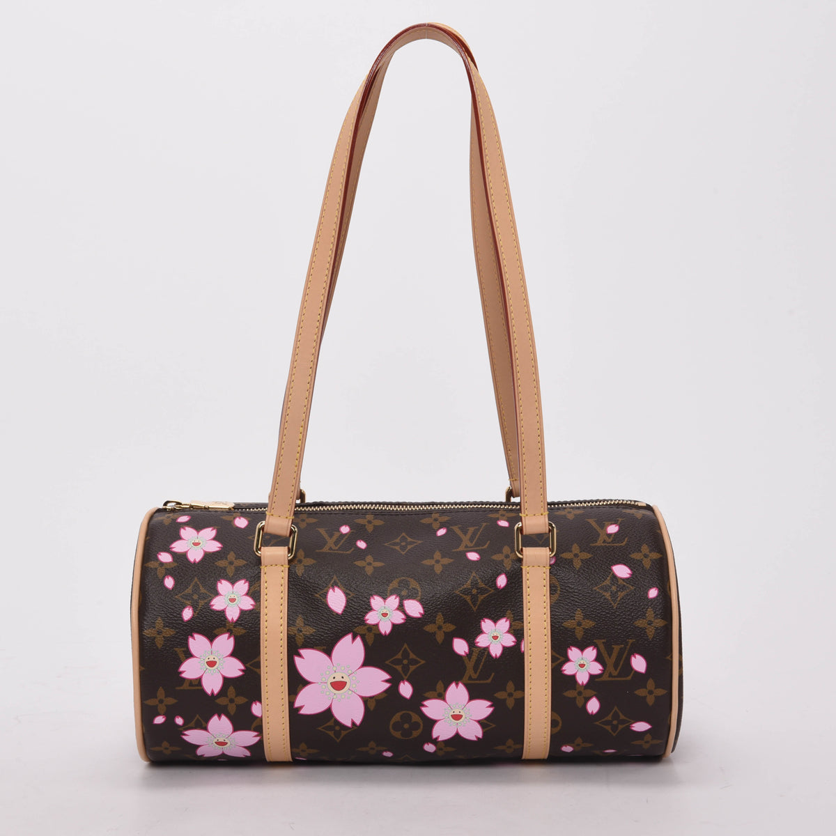 Louis Vuitton x TM Cherry Blossom Monogram Papillon 30 + Mini Pouch