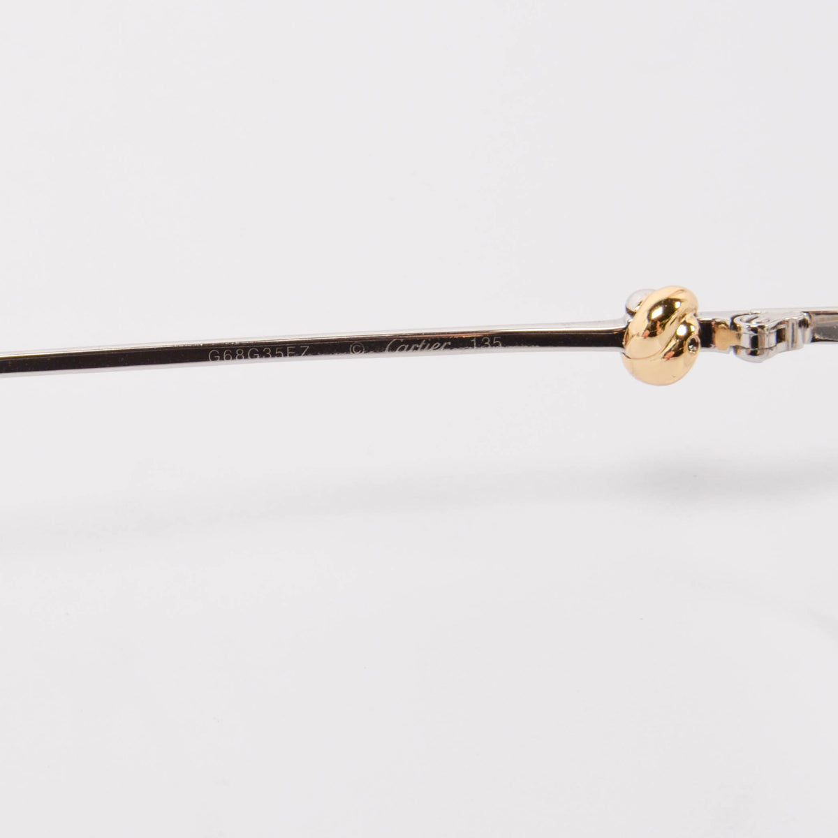 Cartier Silver Trinity Optical Frames