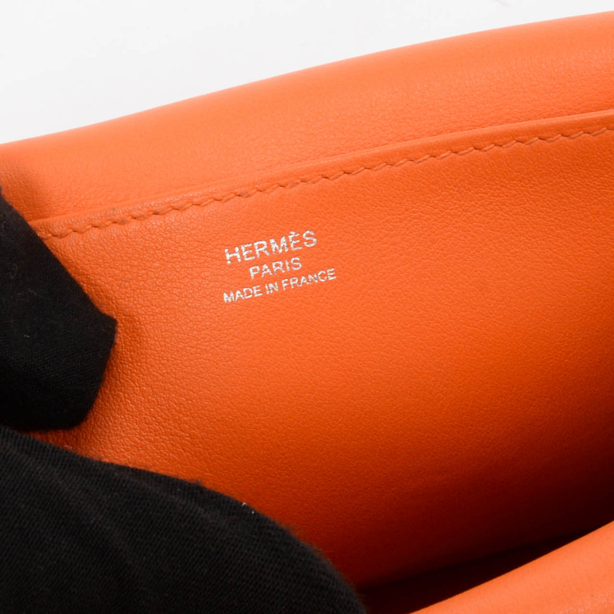 Hermes Orange Swift Mini Halzan 22